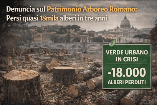 Denuncia sul patrimonio arboreo romano: perché si parla di quasi 18mila alberi persi e cosa significa per la città